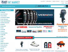 Tablet Screenshot of bluesyatmarket.com